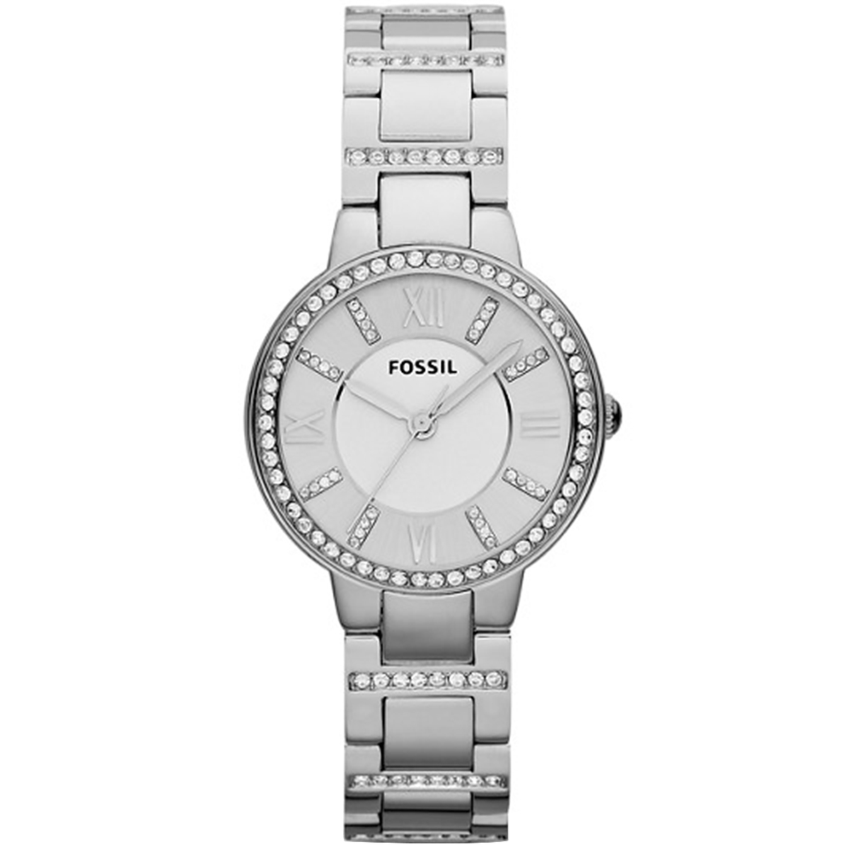 Fossil Virginia Silver Tone Analogue Women's Watch ES3282