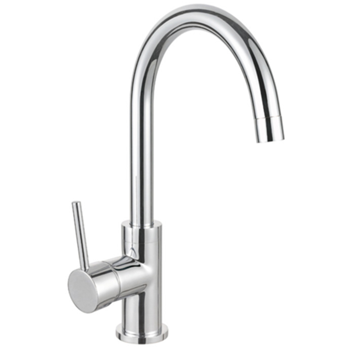 Hafele Gooseneck Mixer Tap Tap hole diameter: 35mm