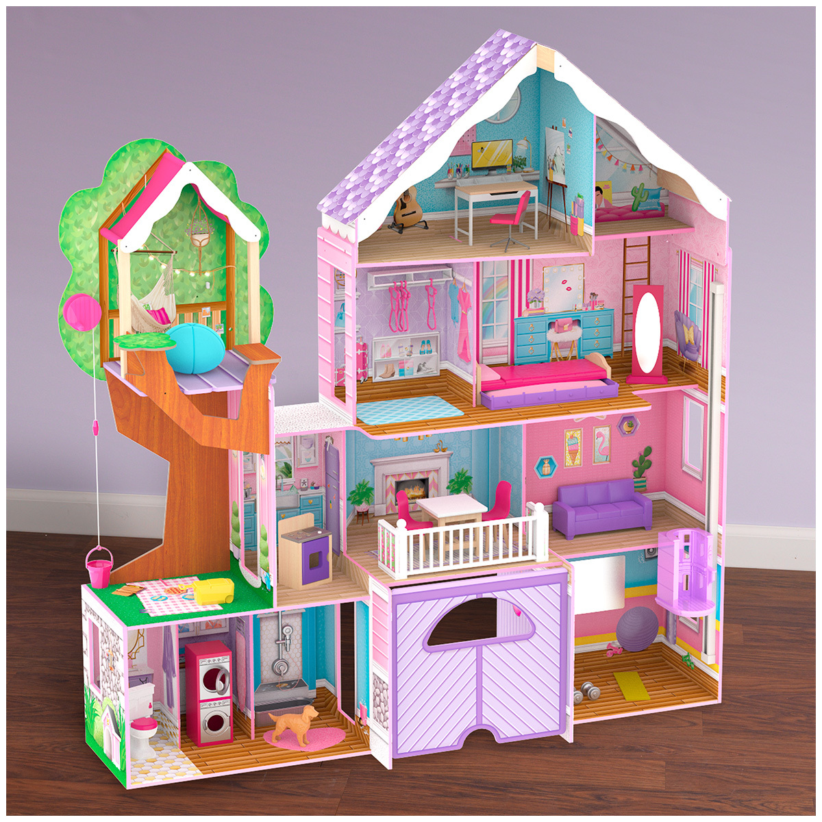 kidkraft treehouse retreat dollhouse