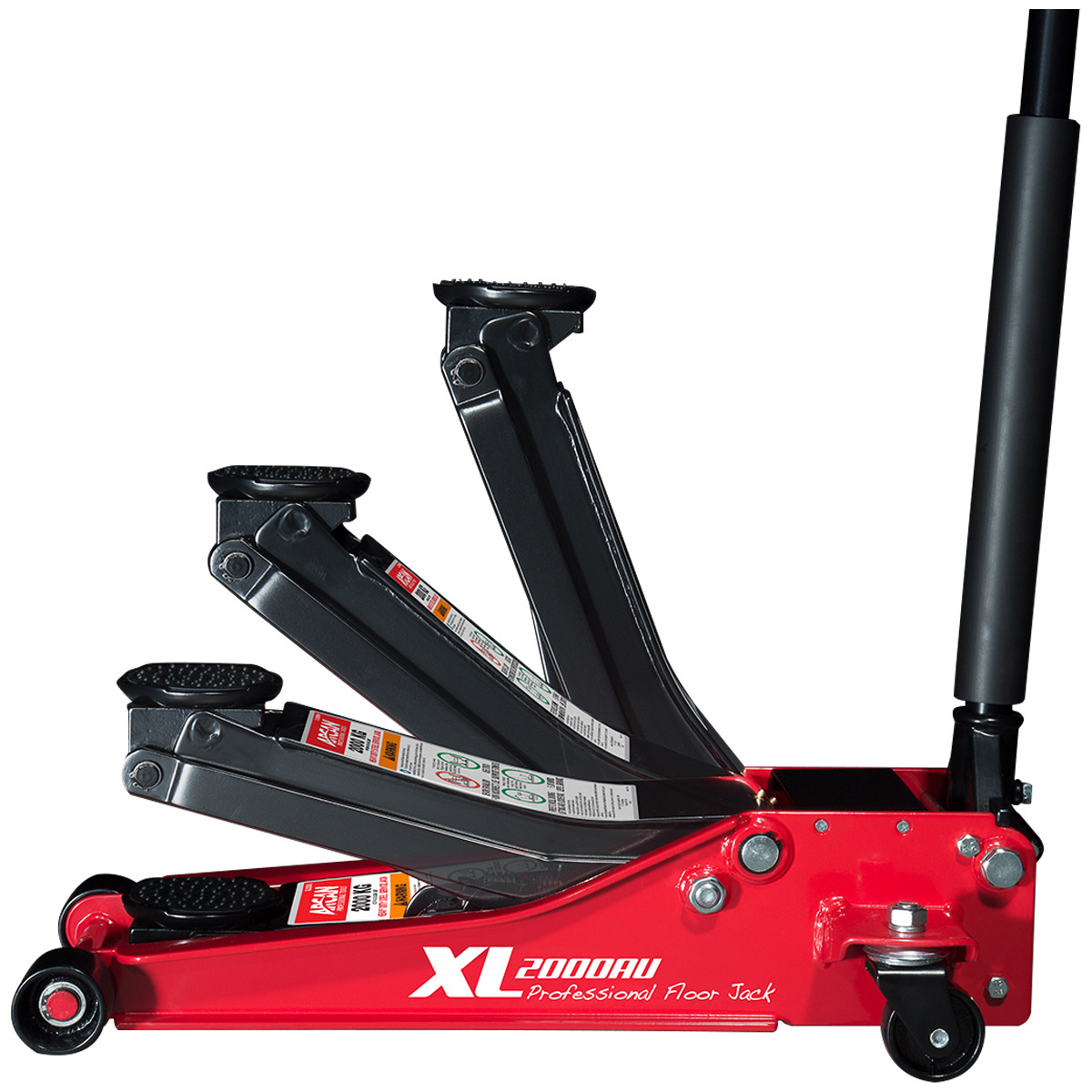 Arcan Low Profile Steel Floor Jack 2000kg Low height 78mm High height 500mm