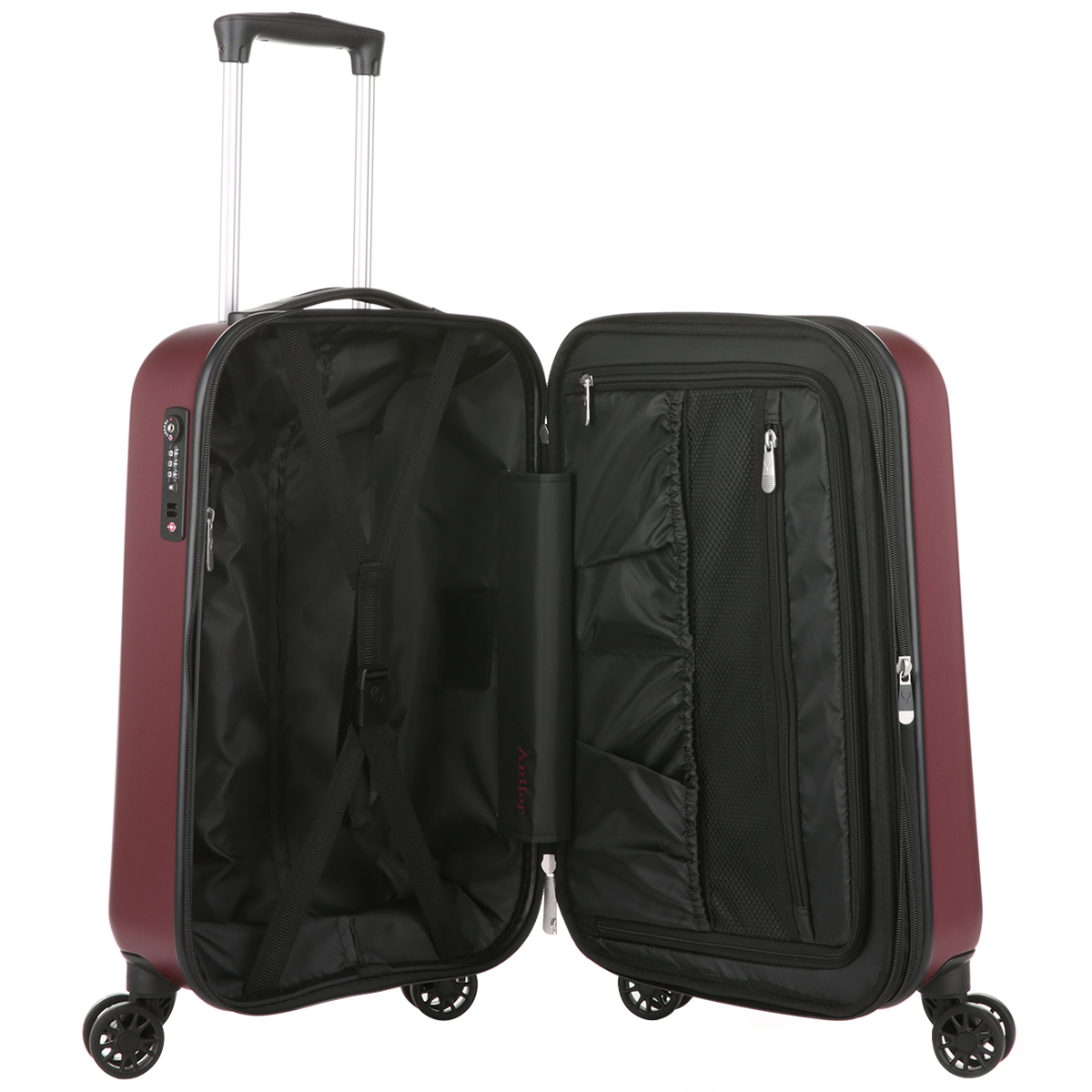 Antler Richmond Burgundy Luggage 2pc 2pc