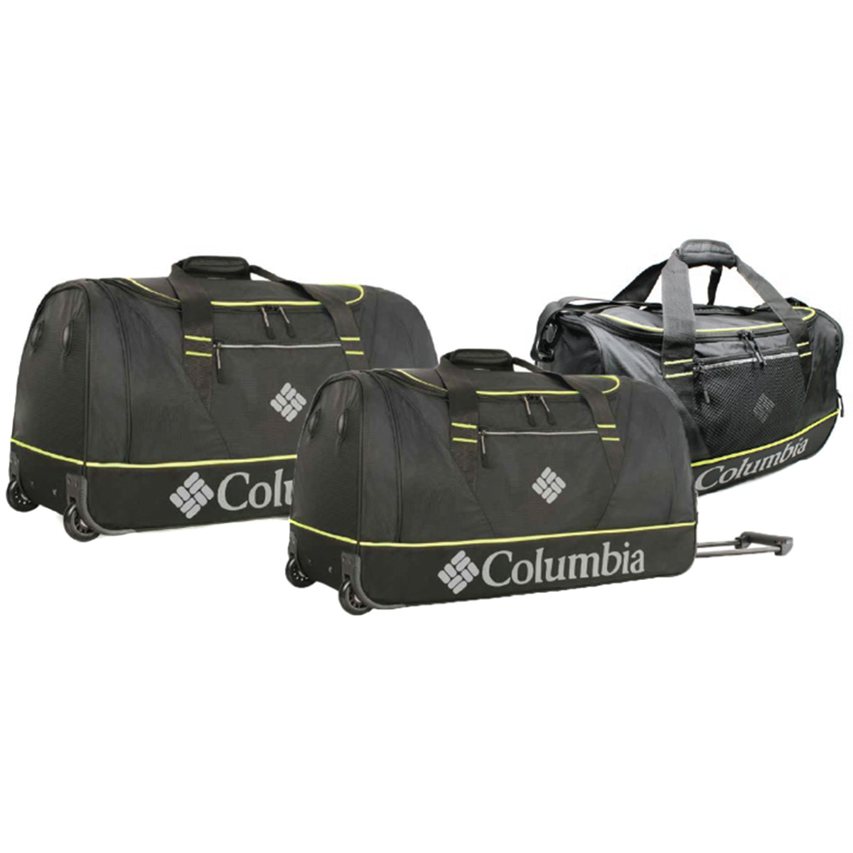 columbia duffel bag with wheels