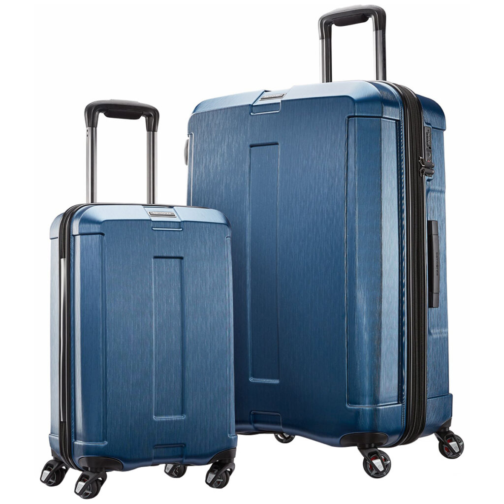 Samsonite Carbon Elite 20 Hardside Luggage 2pc Blue