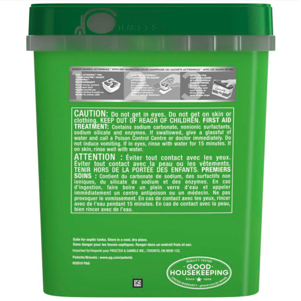 Cascade Complete Dishwashing Tablets 90ct