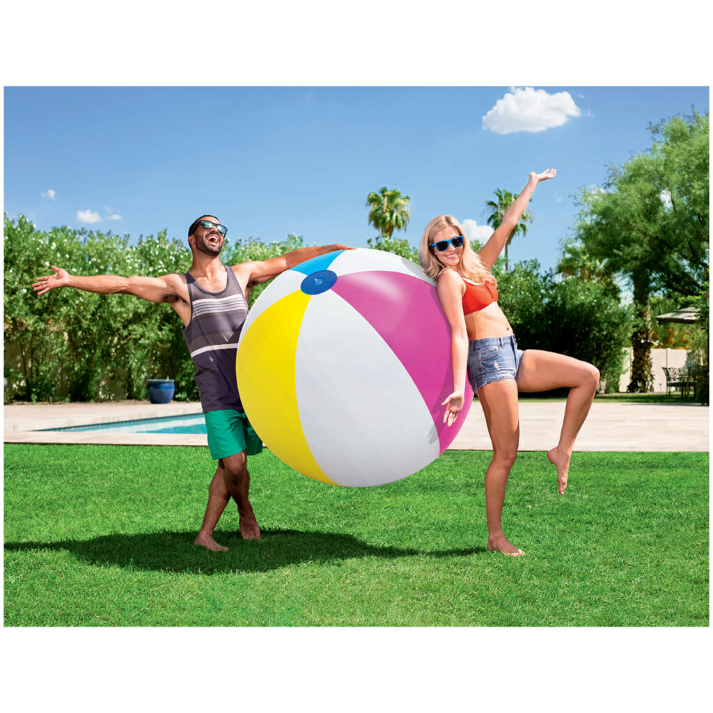 Bestway 152cm Giant Multicoloured Beach