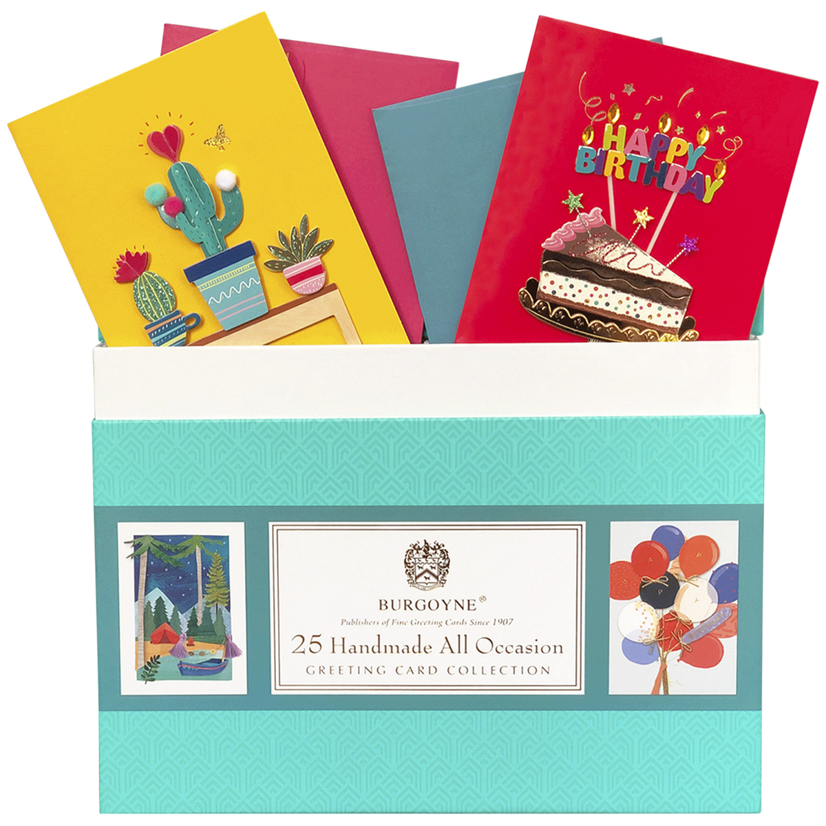 Burgoyne 25 All Occasion Handmade Greeting Cards