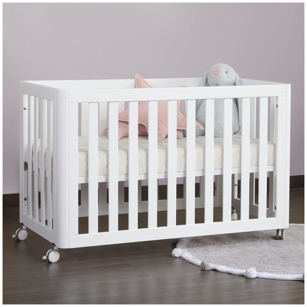 Boori Turin Compact Cot Barley White
