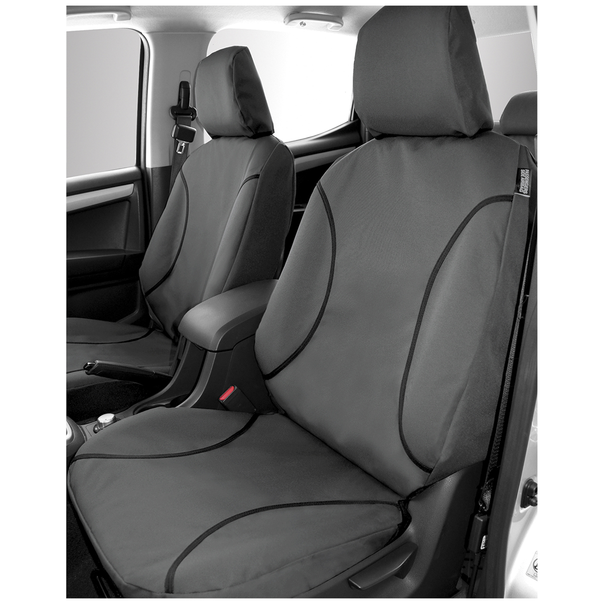 Kakadu Canvas Front Seat Covers Size 30 Grey