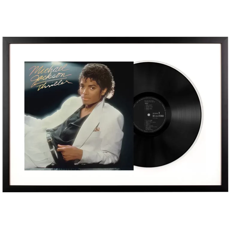 Framed Michael Jackson Thriller Vinyl Album Art SM-88875143731-FD