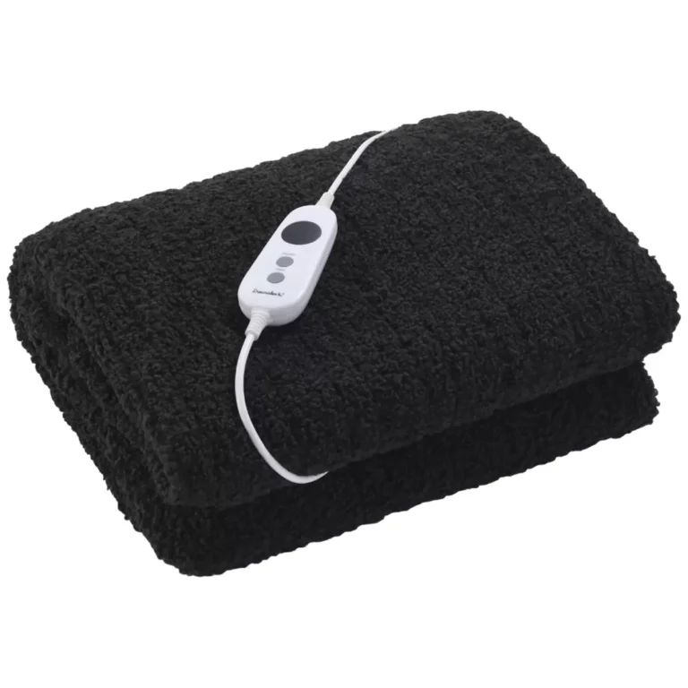 Dreamaker Teddy Fleece Heated Throw