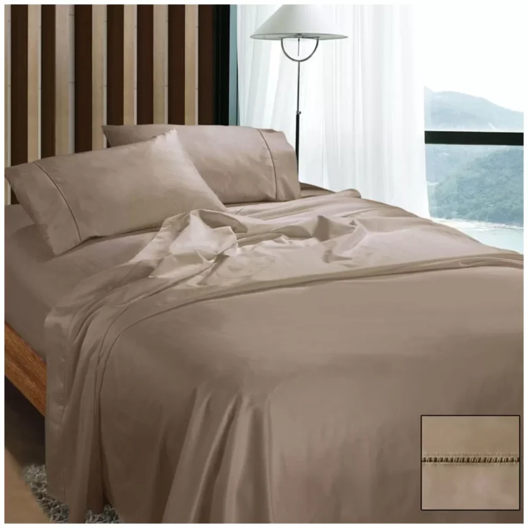 Ramesses 1100 Thread Count Cotton Sateen King Sheet Set