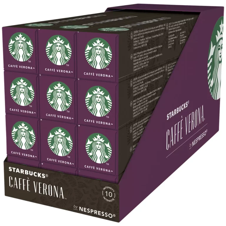 Starbucks by Nespresso Caffe Verona Coffee Capsules 120 Pack