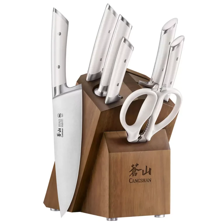 Cangshan Rainer Series Knife Block 8 Piece Set