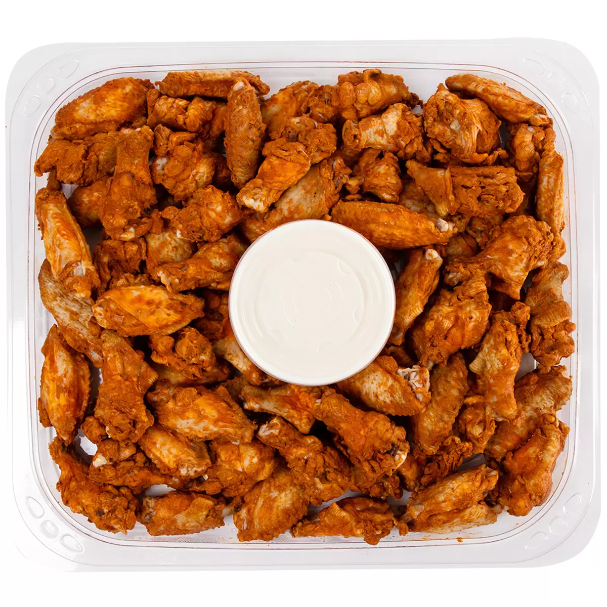 Buffalo Chicken Wings Platter with Blue Cheese Dressing
