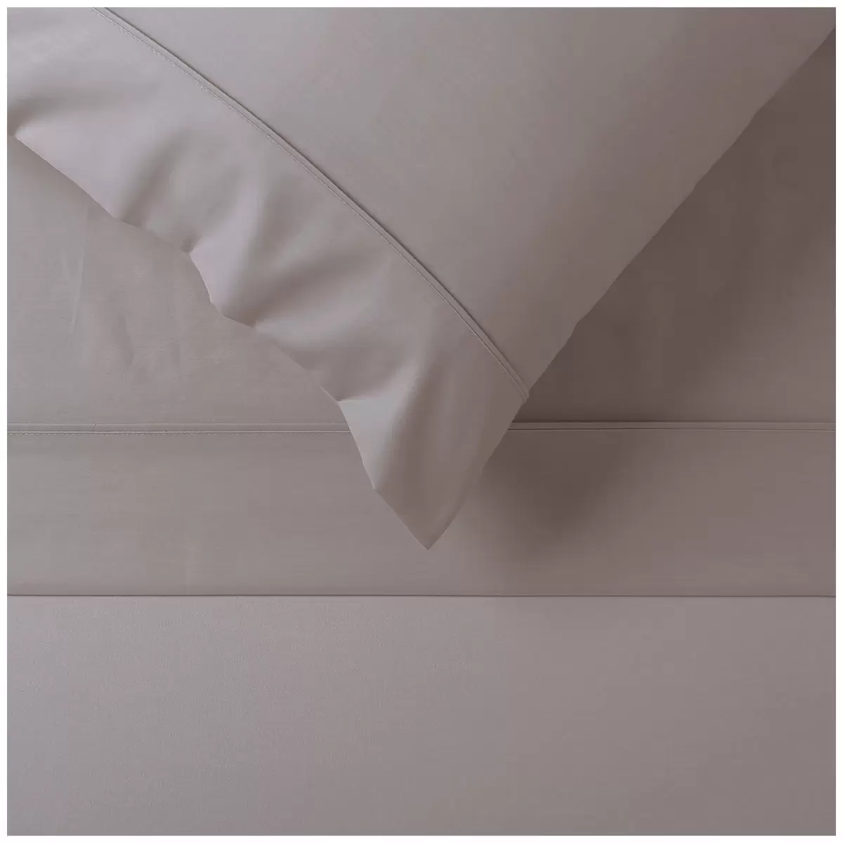 Onkaparinga Cotton Rich 1500TC Sheet Set Queen 4 Piece Grey