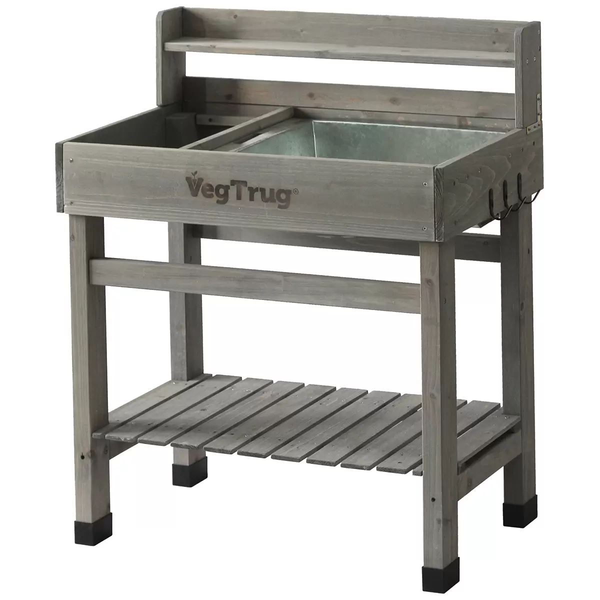 Vegtrug Deluxe Pot Table - Grey