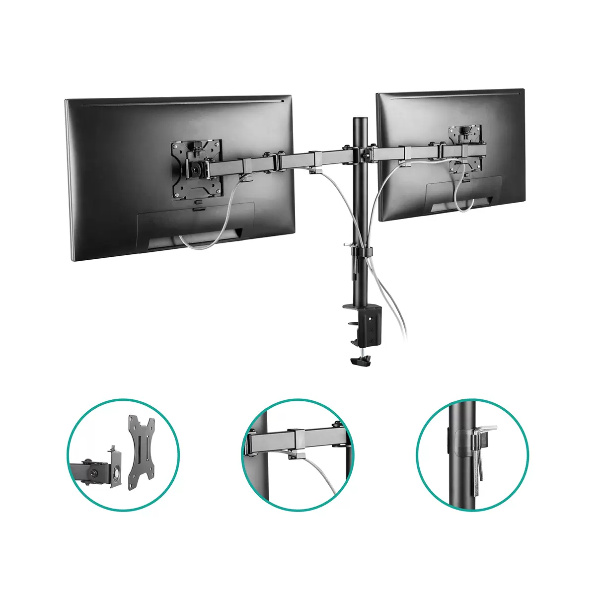 activiva ErgoLife Dual Monitor Arm ACA-BMA-DC01K