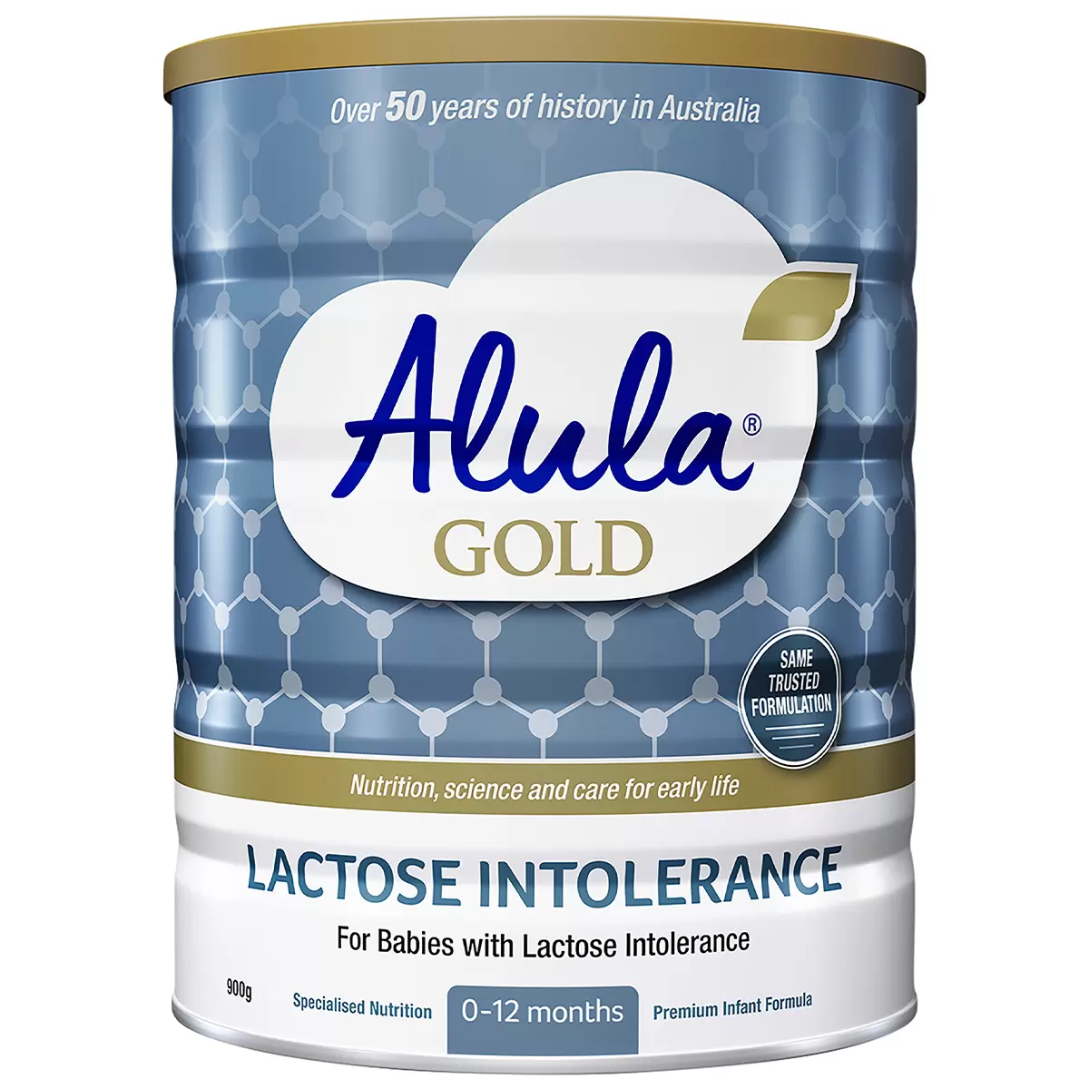 Alula Gold Lactose Intolerance 0-12 Months 900g