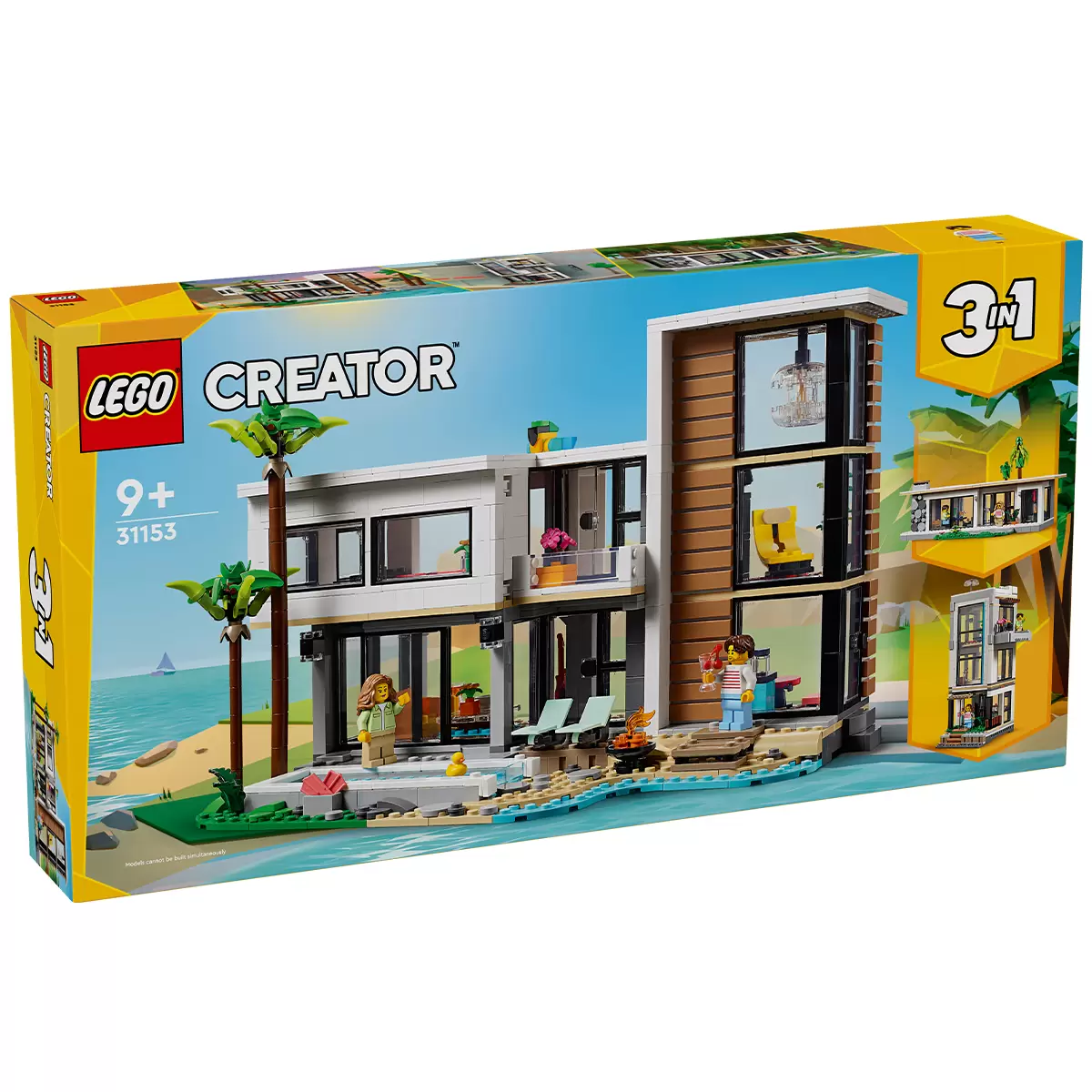 lego modern house 31153