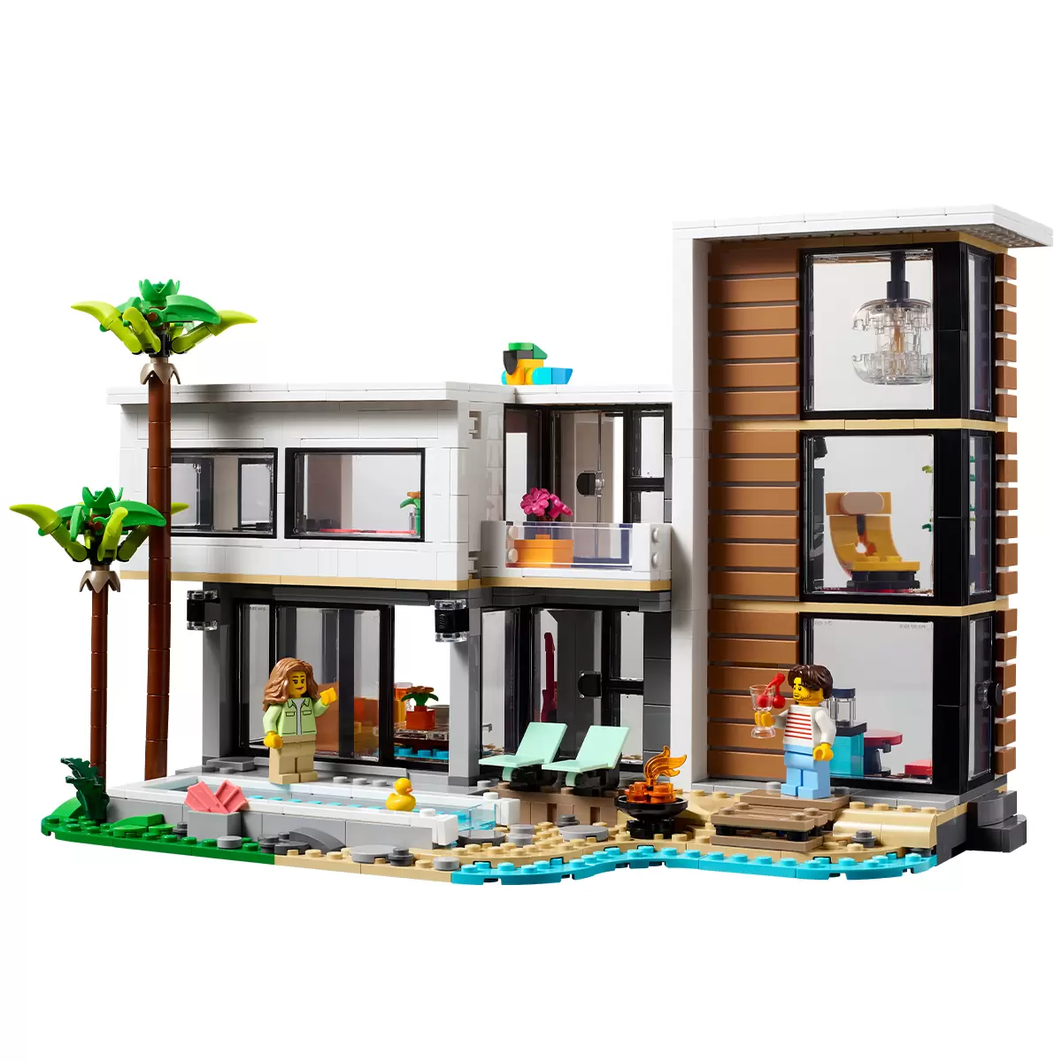 lego modern house 31153