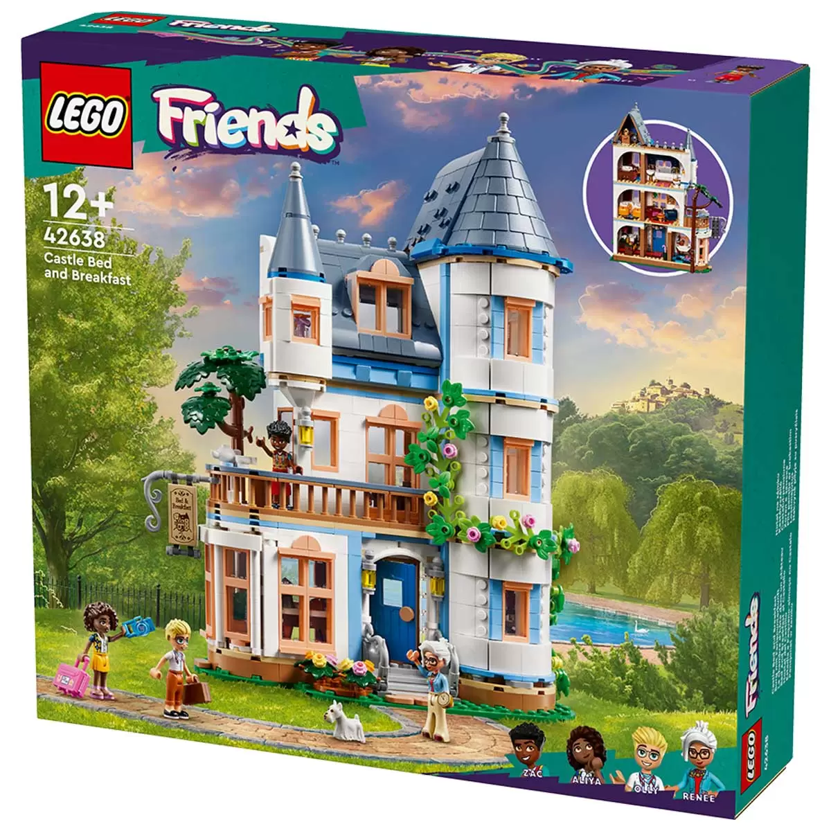 LEGO Friends Castle Bed and Breakfast 42638