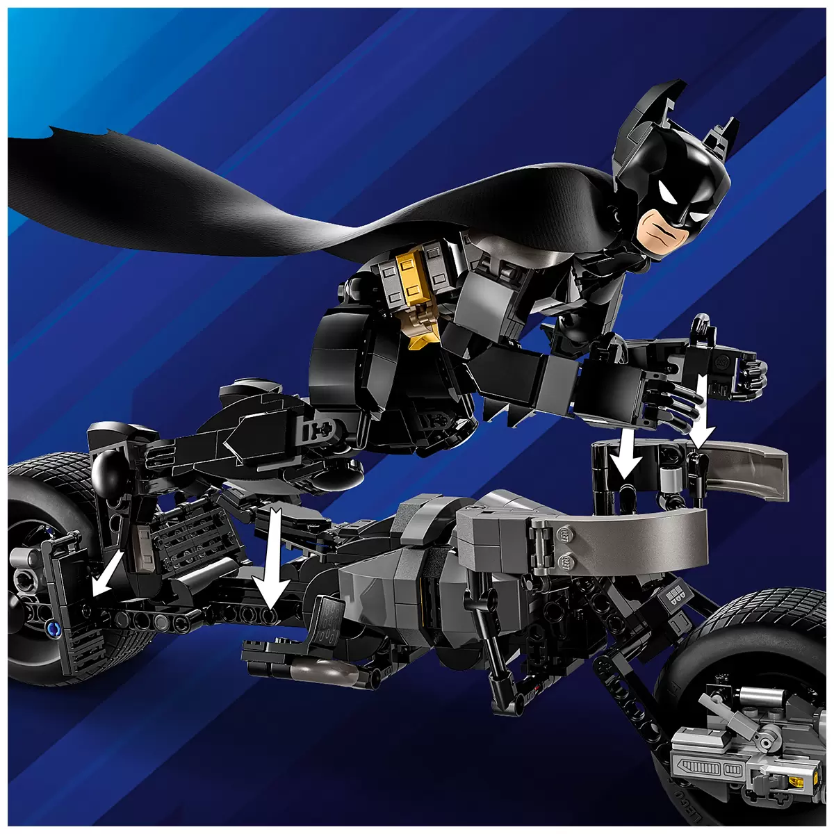 LEGO Super Heroes DC Batman Construction Figure And The Bat-Pod Bike 76273