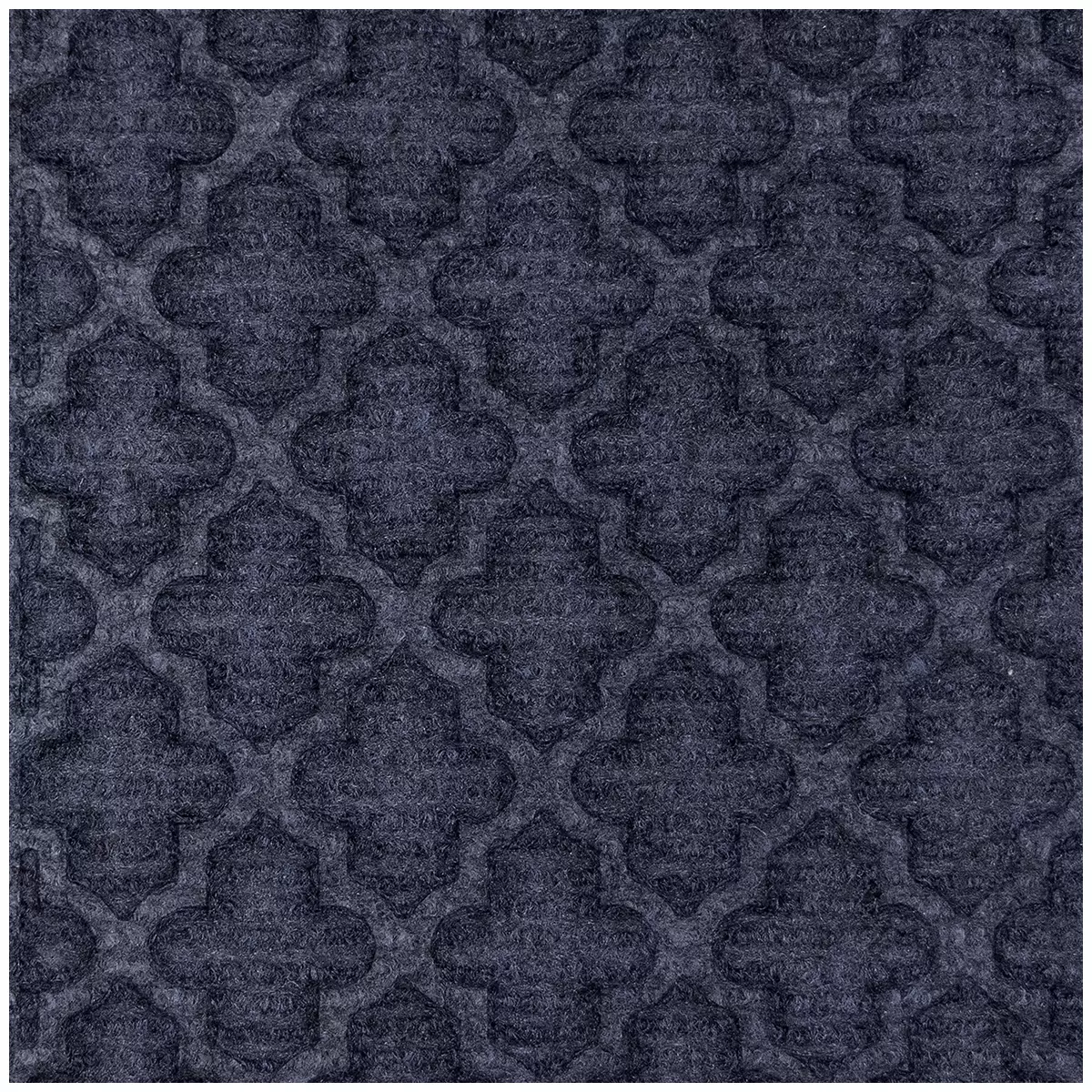 STEPGUARD Door Mat 61cm x 91cm Charcoal Cobalt Blue