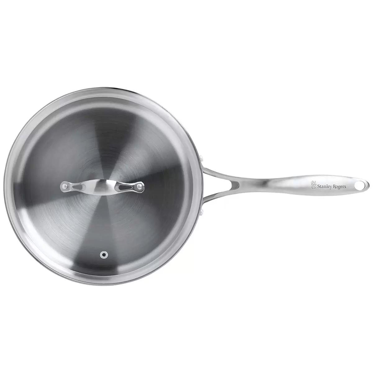 Stanley Rogers Bi-Ply Professional Saute Pan With Lid 26cm