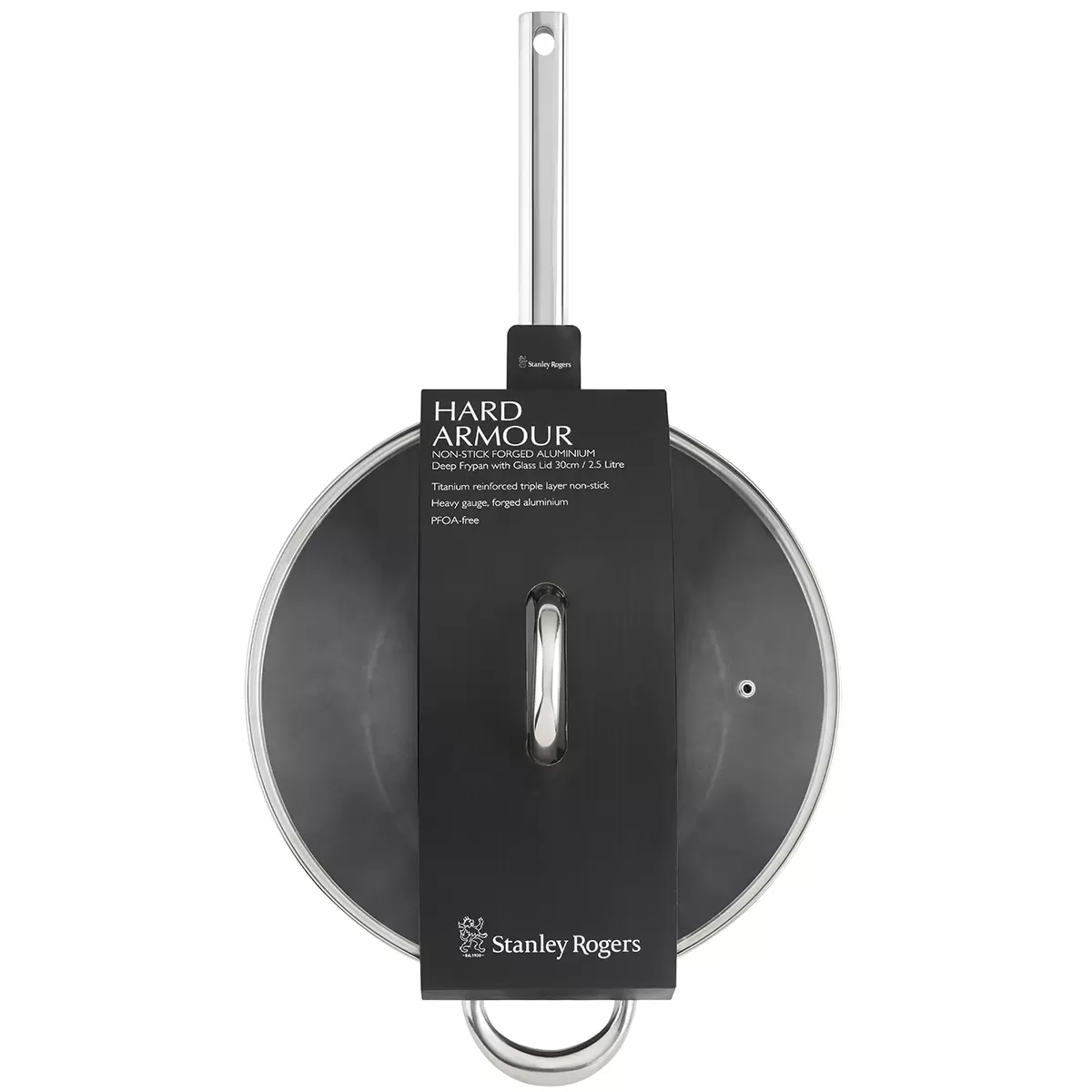 Stanley Rogers Hard Armour Deep Frypan 30cm