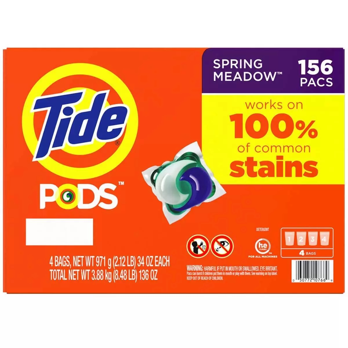Tide PODS Spring Meadow 156 Count