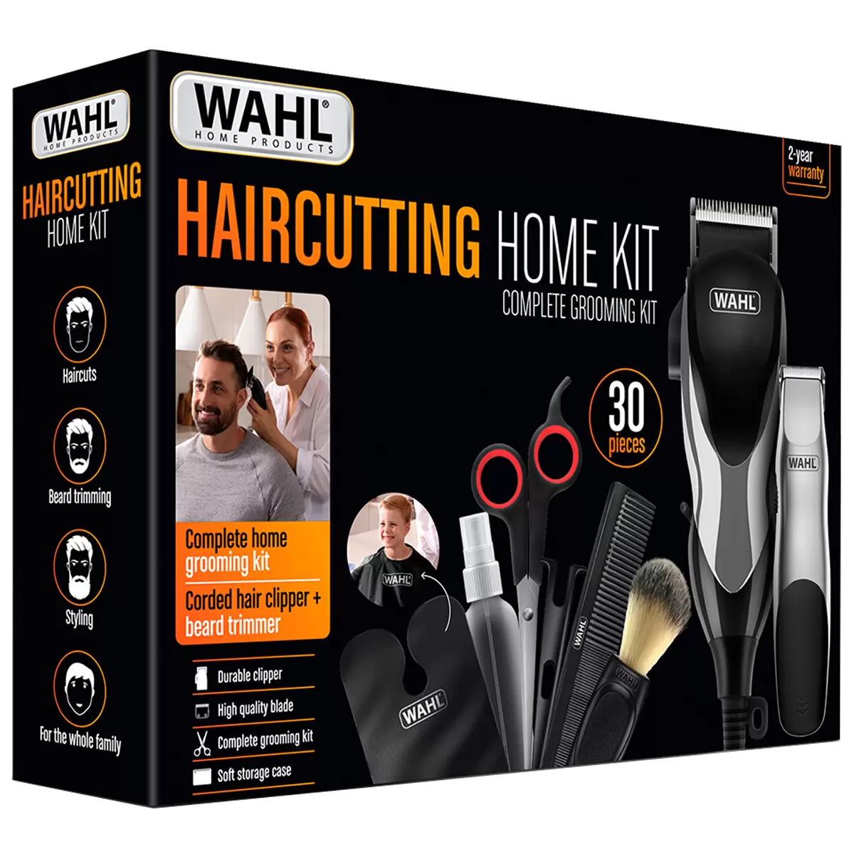 Wahl Haircutting Home Kit 30 Pieces 3026409