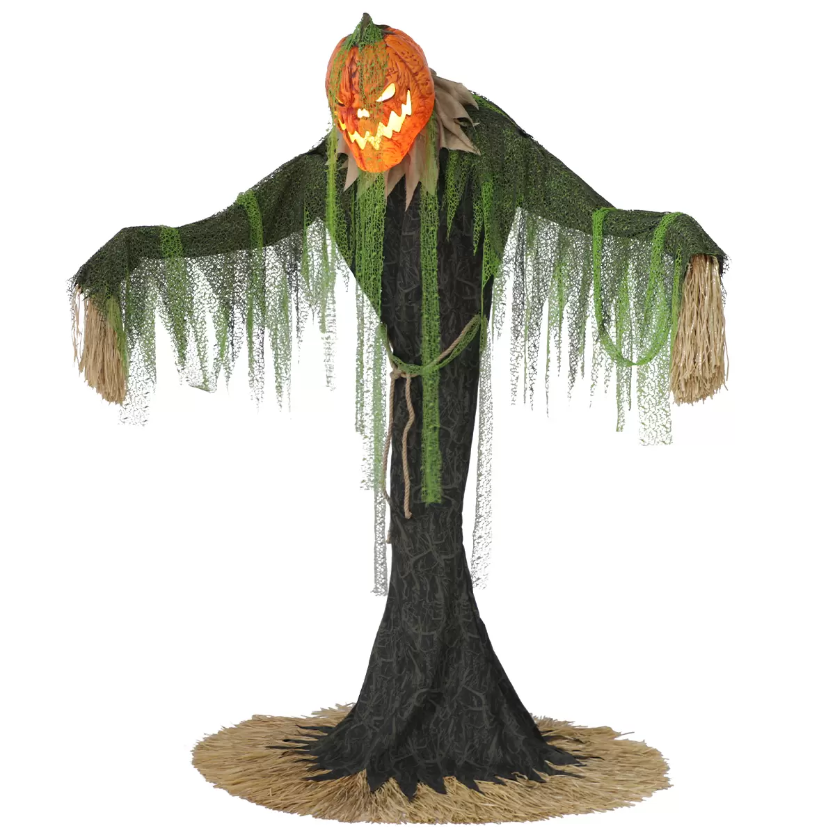 Pumpkin Scarecrow 218cm">