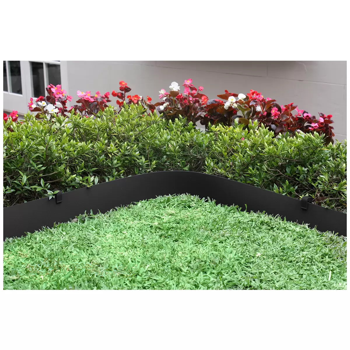 Green Life 2 Pack Plastic Edging 150Mm - Black