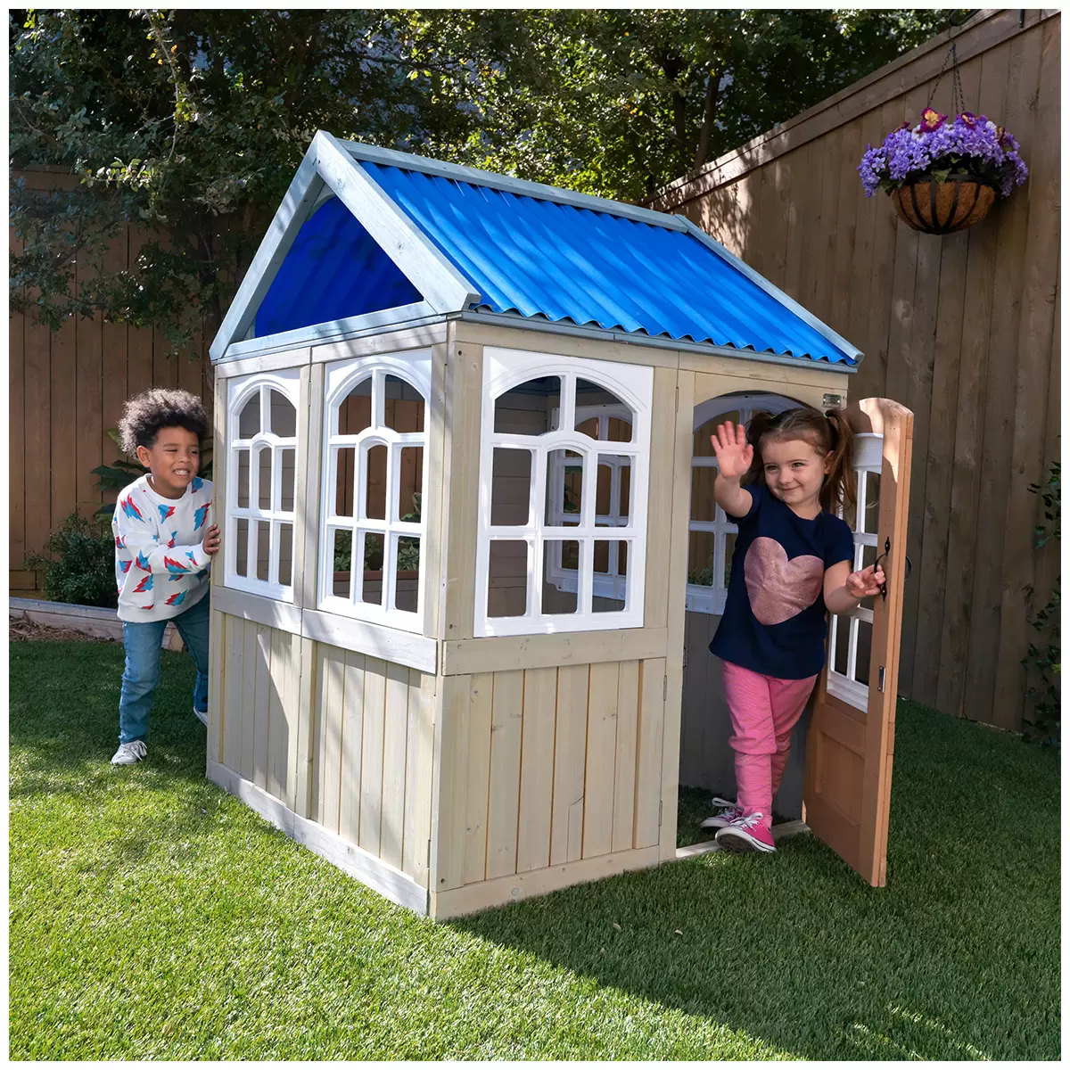 KidKraft Cooper Outdoor Wooden Playhouse