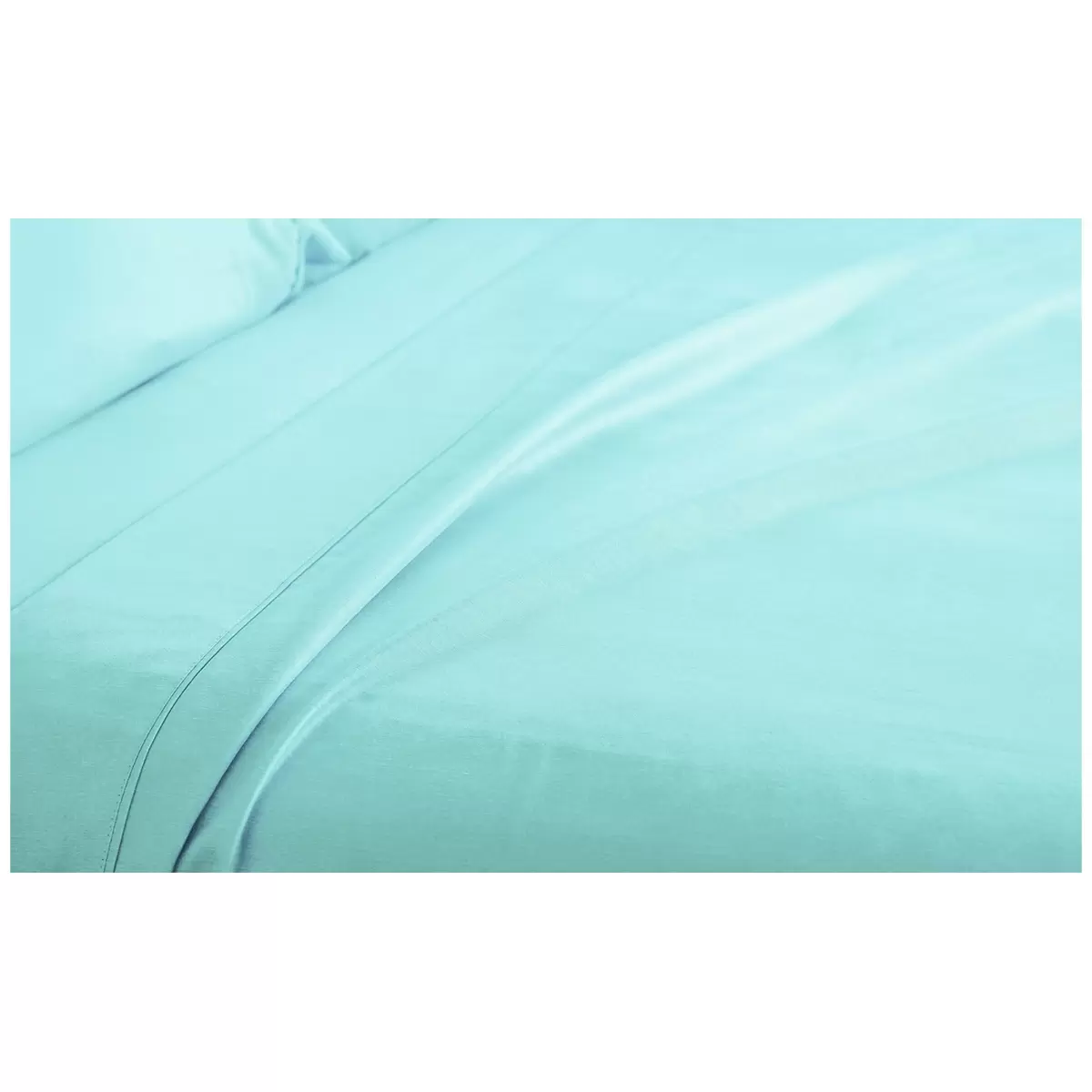 Kingtex Bamboo Cooling 2000TC Sheet Set King - Aqua