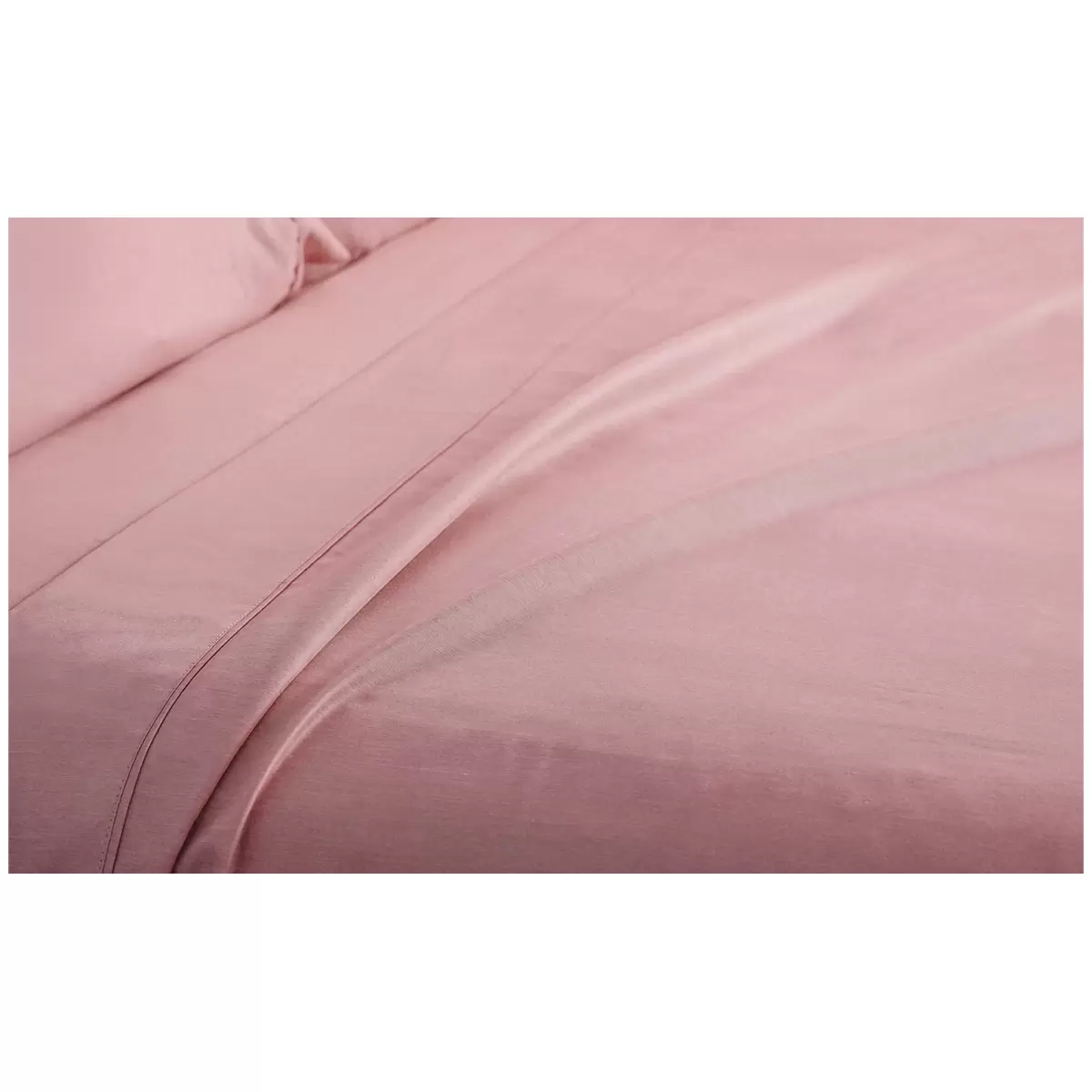 Kingtex Bamboo Cooling 2000TC Sheet Set King - Tea Rose