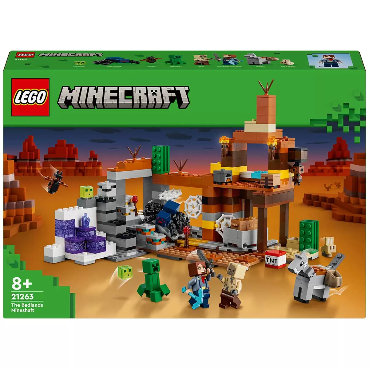 LEGO Minecraft The Badlands Mineshaft 21263