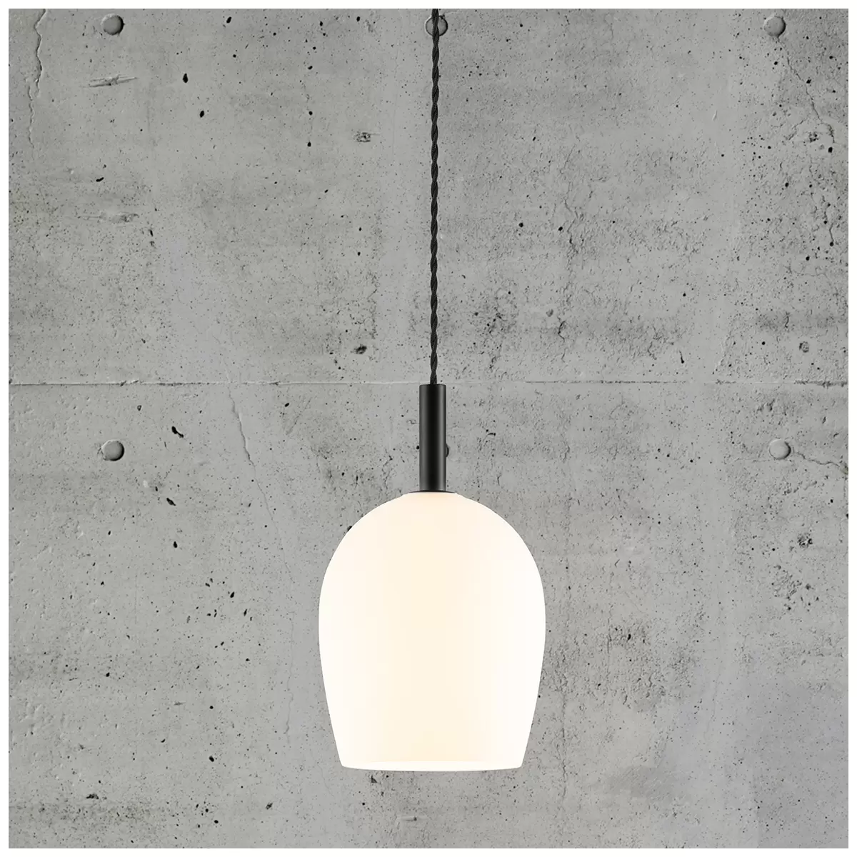 Nordlux Uma 18 Pendant Light Opal Glass Metal IP20 E2