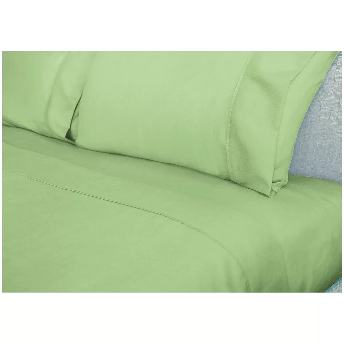 Kingtex Bamboo Cooling 2000TC Sheet Set Single - Avocado