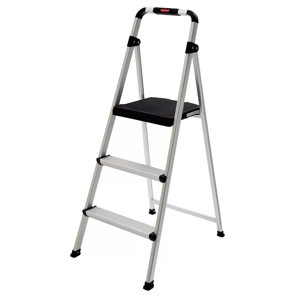 Rubbermaid 3 Step Aluminum Stool