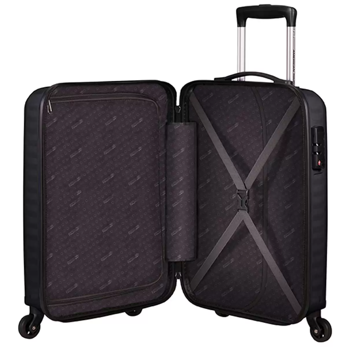 American Tourister Jet Driver 2.0 Luggage 2 Piece Set Black