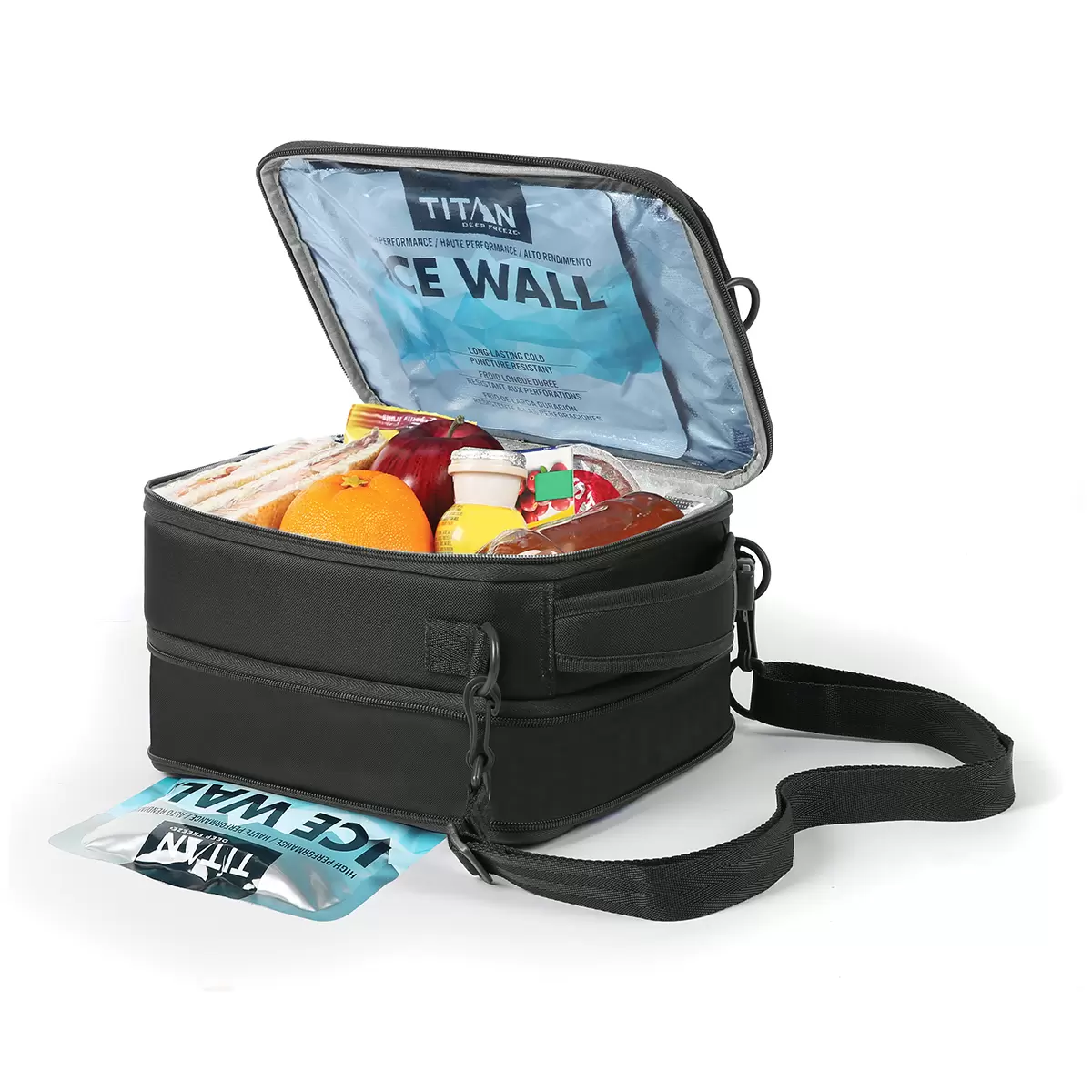 Titan by Arctic Zone Crush Resistant Expandable Lunch Pack with Ice Walls