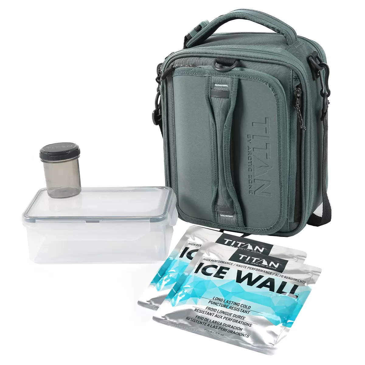 Titan by Arctic Zone Crush Resistant Expandable Lunch Pack with Ice Walls