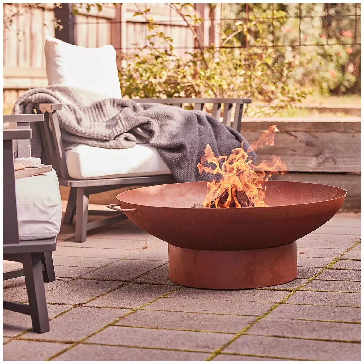 Brooklyn Firepit Rust