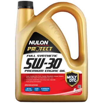 Nulon Protect Full Synthetic Petrol Engine Oil 5W-30 5L