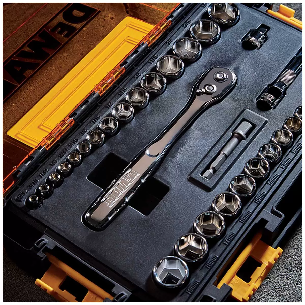 DeWALT 34 Piece Socket Set