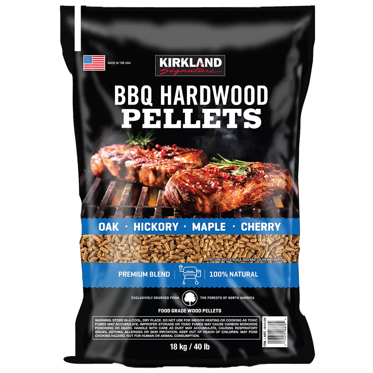 Kirkland Signature BBQ Harwood Pellets