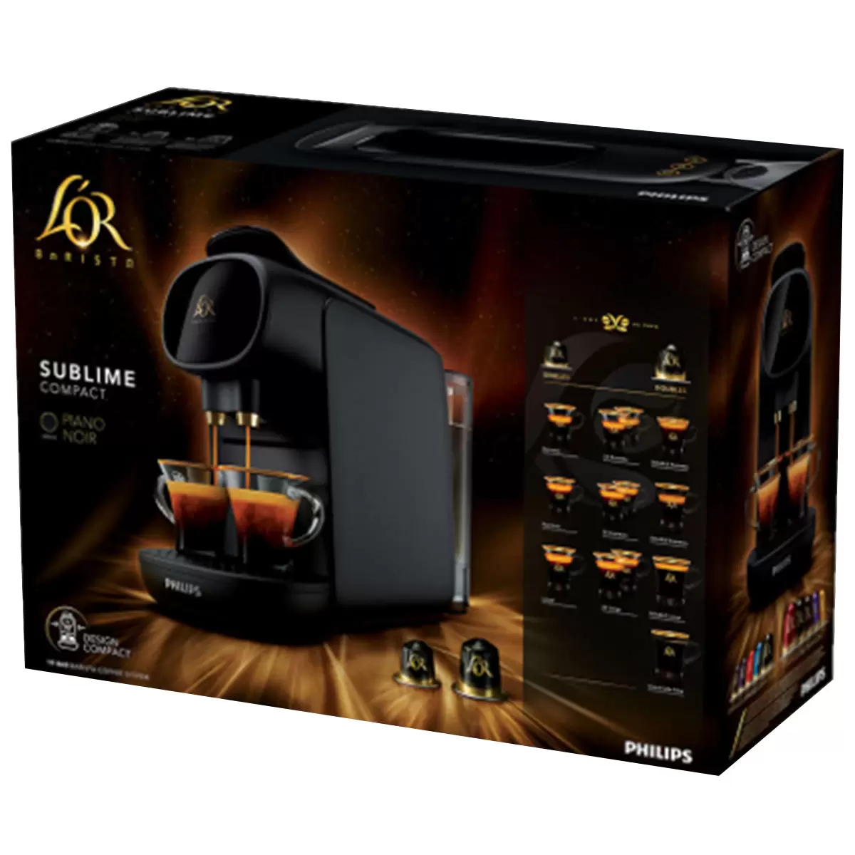 L'OR Barista Sublime Espresso Coffee Capsule Machine 4061127