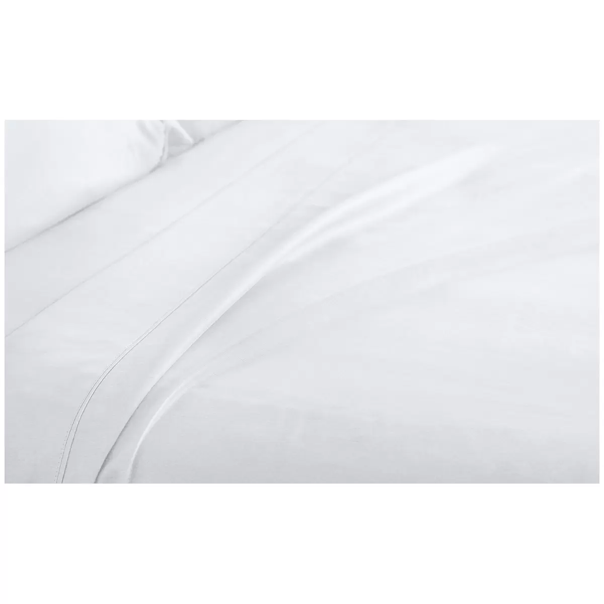 Kingtex Bamboo Cooling 2000TC Sheet Set Single - White