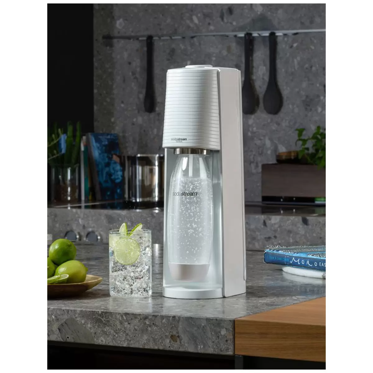 Sodastream Sparkling Water Maker Terra Value Pack White